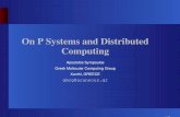 P Systems and Distributed Computing