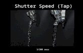Shutter speed (tap)