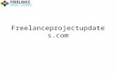Freelance Project Updates Slideshow