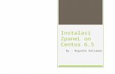 Instalasi ZpaneL on VPS CentOS 6.5
