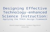 Csse2015 designing effective technology enhanced science instruction