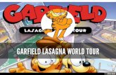 GARFIELD LASAGNA WORLD TOUR