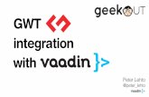 GWT integration with Vaadin