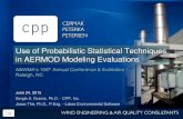 Use of Probabilistic Statistical Techniques in AERMOD Modeling Evaluations