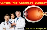 Centre for Cataract surgery in Delhi