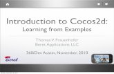 Introduction to-cocos2d