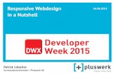 Developer Week / DWX 2015 - Responsice Webdesign in a Nutshell