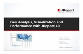 Geo Analysis Visualization and Performance with JReport 13