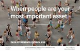 When people are your most important asset: Data Governance, Privacy & UX