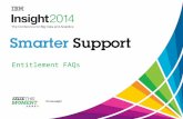 IBM Insight - Smarter Support Tips - Entitlement