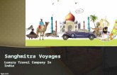 Choosing the right luxury tour packages in india with sanghmitra