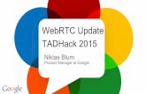 TADHack Google Keynote Niklas Blum 2015