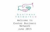 Bnsw events exeter welcome slide