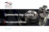 OpenStack Community App Catalog ()
