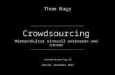 Crowdsourcing – Mitmachkultur sinnvoll anstossen und nutzen