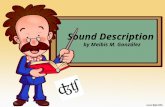 Description of sounds