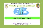 Adjectives   superlative