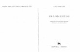 Aristóteles   fragmentos (gredos, madrid, 2005)