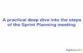 A practical deep dive into the steps of the Sprint Planning meeting - Danko at Agile Israel 2015