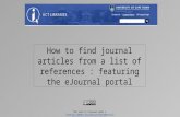 Ejournal portal UCT Libraries 2015