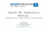 South OC Pediatric - Telepacific planning