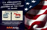 US Presidential Candidate Logo Designs of the Past 20 Years