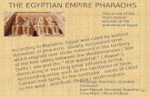 The egyptian empire  pharaohs