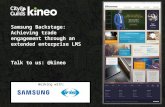 Samsung Backstage - A Beautiful, Multi-Device, Extended Enterprise LMS