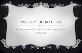 Weekly update 20