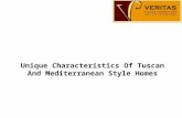Unique Characteristics Of Tuscan And Mediterranean Style Homes