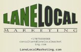 Lane Local Marketing Website Audit PowerPoint