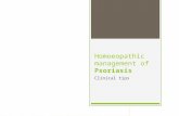 Homoeopathic management of psoriasis   clinical tips