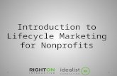 Introduction to lifecycle marketing for nonprofits