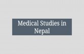 Medical Entrance Examination in Nepal