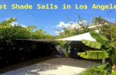 Best Shade Sails in Los Angeles