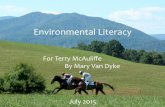 Environmental Literacy - For Terry McAuliffe