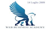 Web Business Academy  14 Luglio