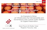 An Example to follow: an Infrastructure for Interoperability and Governance in the Tuscan public System for Digital Preservation