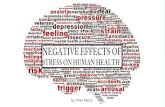 Negative Effects of Stress on Human Health