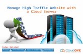 Manage High Traffic Website with a Cloud Server