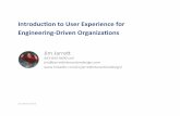 UX Overview for Agile Engineering-Driven Organizations