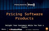 Pricing Software Products: Pragmatic Marketing Webinar