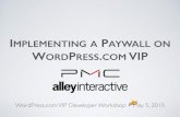 Implementing a Paywall on WordPress.com VIP