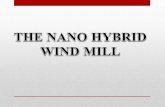 The nano hybrid wind mill
