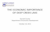 The Economic Importance of Deep Creek Lake (10.10.2013)