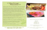 Seasonal floral design workshop series