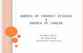 anemia in chronic disease and cancer