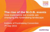 How MOB events are changing the event fundraising landscape