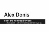 Alex Donis Paint and Remodel