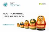 Multi-channel user research (Bath & Bristol Marketing Network)